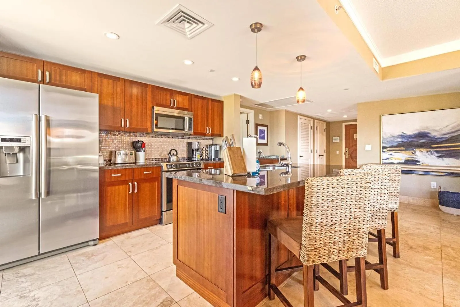 Kbm Resorts Free Car Honua Kai Hokulani Ocean View 2Bedroom Condo Hkh-409 Remodeled Ocean View Kaanapali