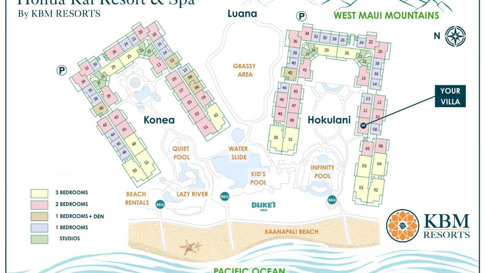 Apartment Kbm Resorts Free Car Honua Kai Hokulani Ocean View 2Bedroom Condo Hkh-409 Remodeled Ocean View Kaanapali